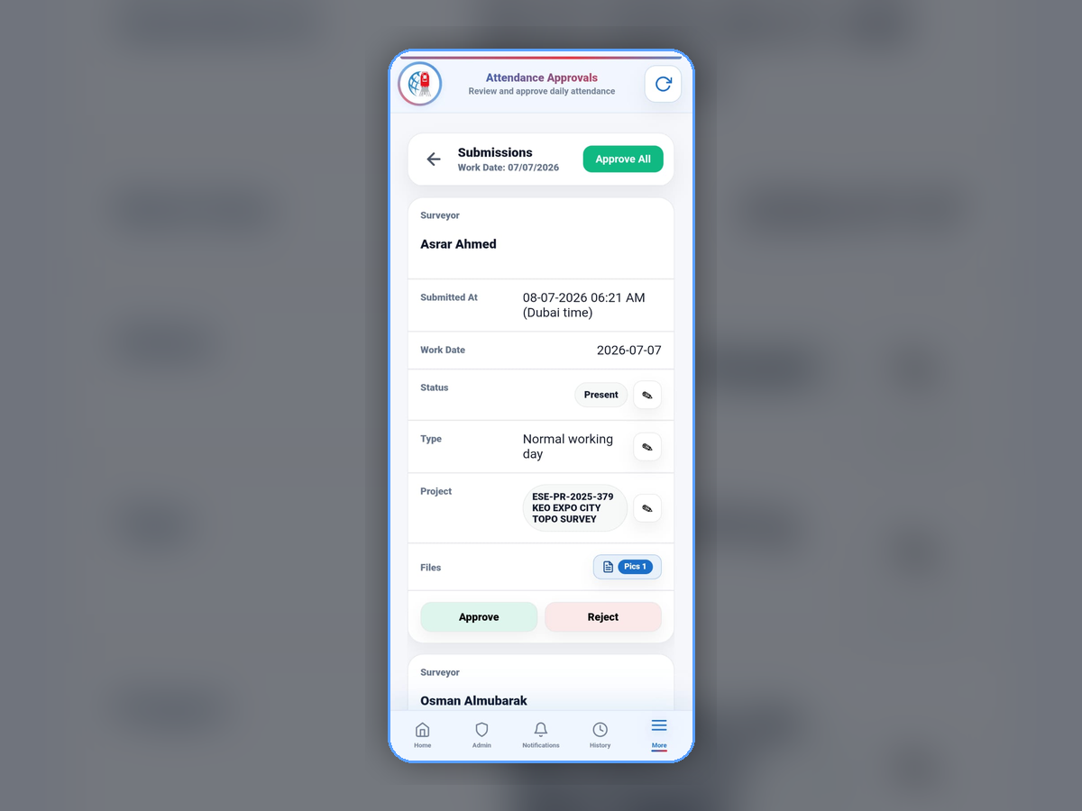 Electra Attendance Software visual 2