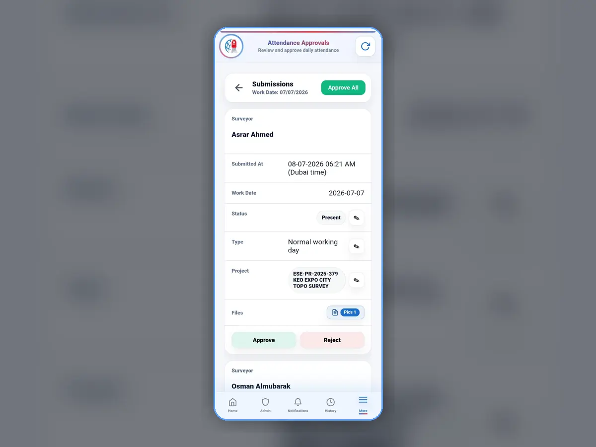 Electra Attendance Software visual 2