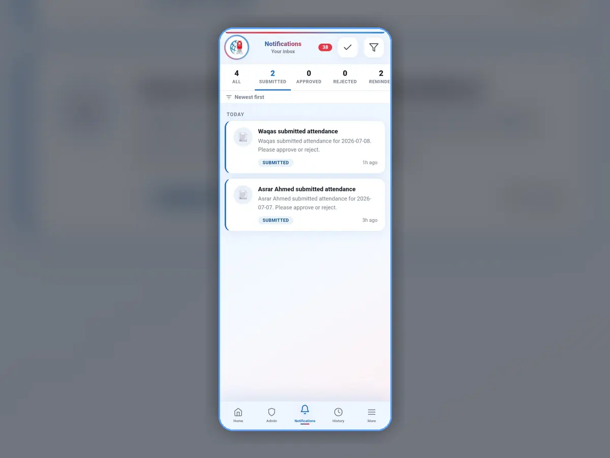Electra Attendance Software visual 3