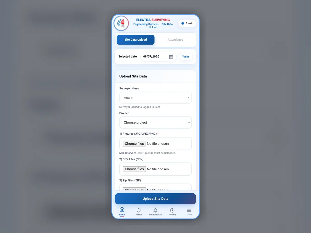 Electra Attendance Software visual 1